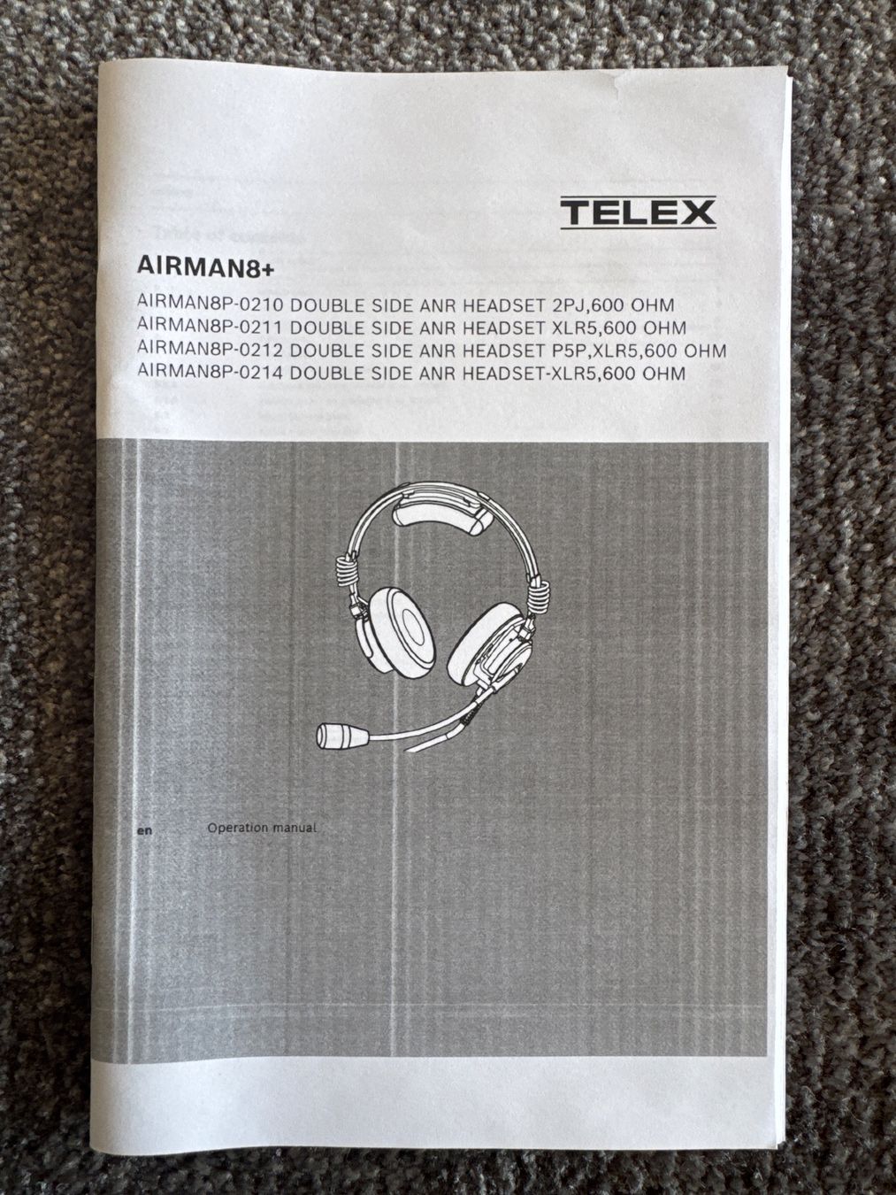 Cuffie: Telex Airman 8+ Headset - neu - Inkl. Case! – Nuovo e nell'imballaggio originale da Oberwil b. Zug venduto da Safouh 5