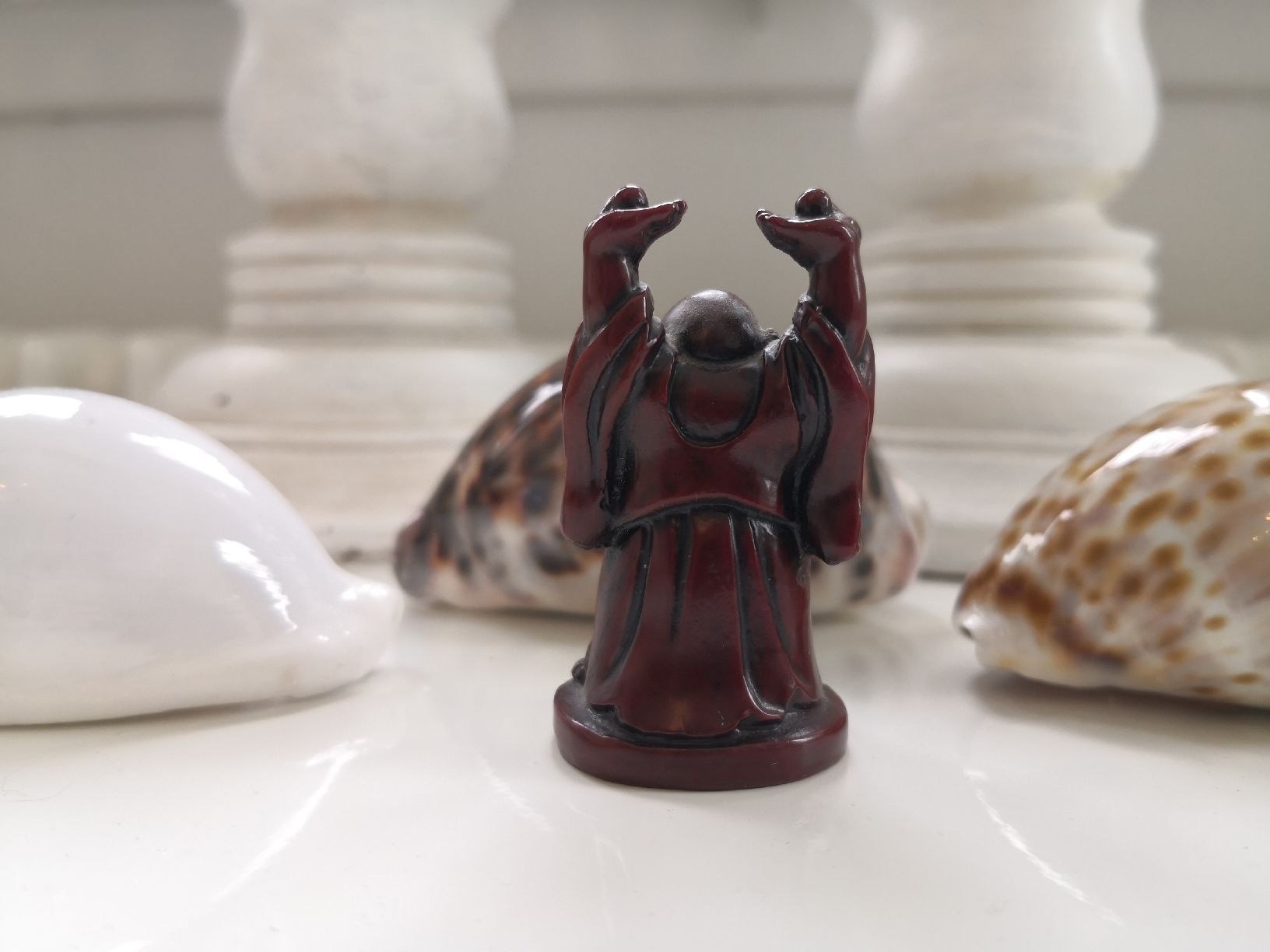 Sculture & Statue: 🤩KLEINE BUDDHA STATUE ROT – Nuovo (secondo la descrizione) da Olten venduto da Naja-Twins-Twins 4