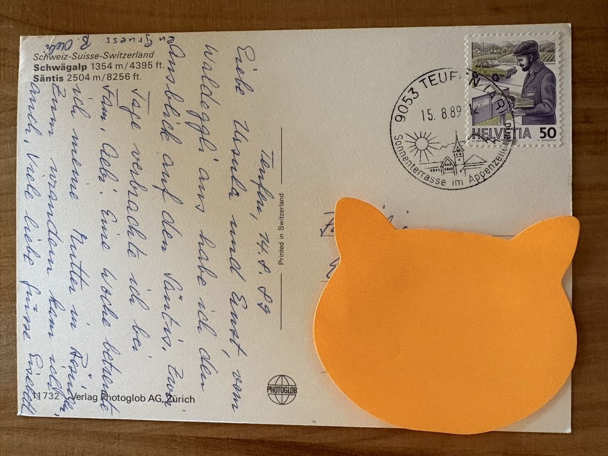 Cartoline postali: AK von Schwägalp & Säntis – Usato da Rümlang venduto da Kartenpost1 1