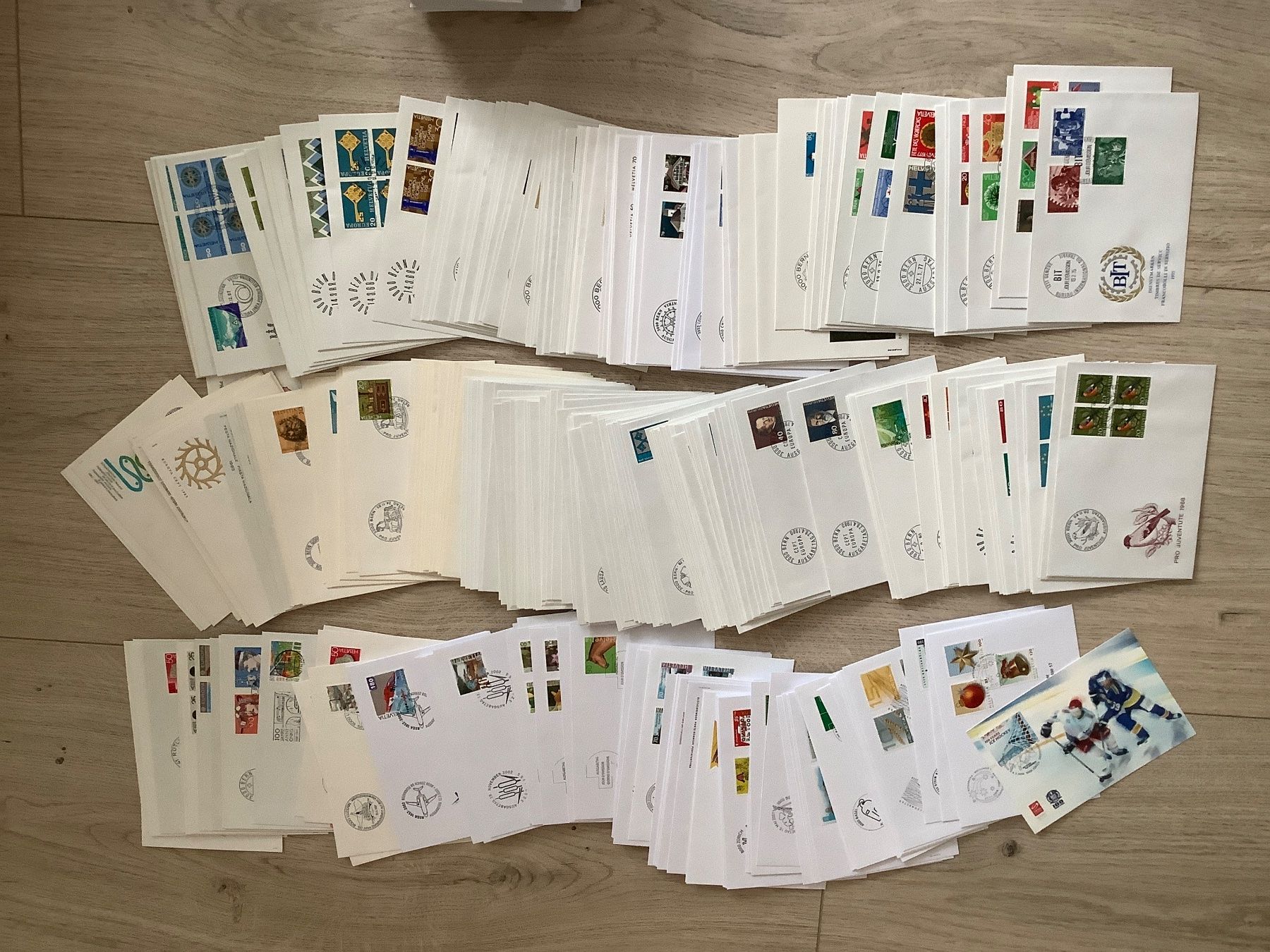 Tutti i francobolli: Über 1500 FDC Schweiz 1963 - 2009 – Usato da St. Gallen venduto da herbrig2 7