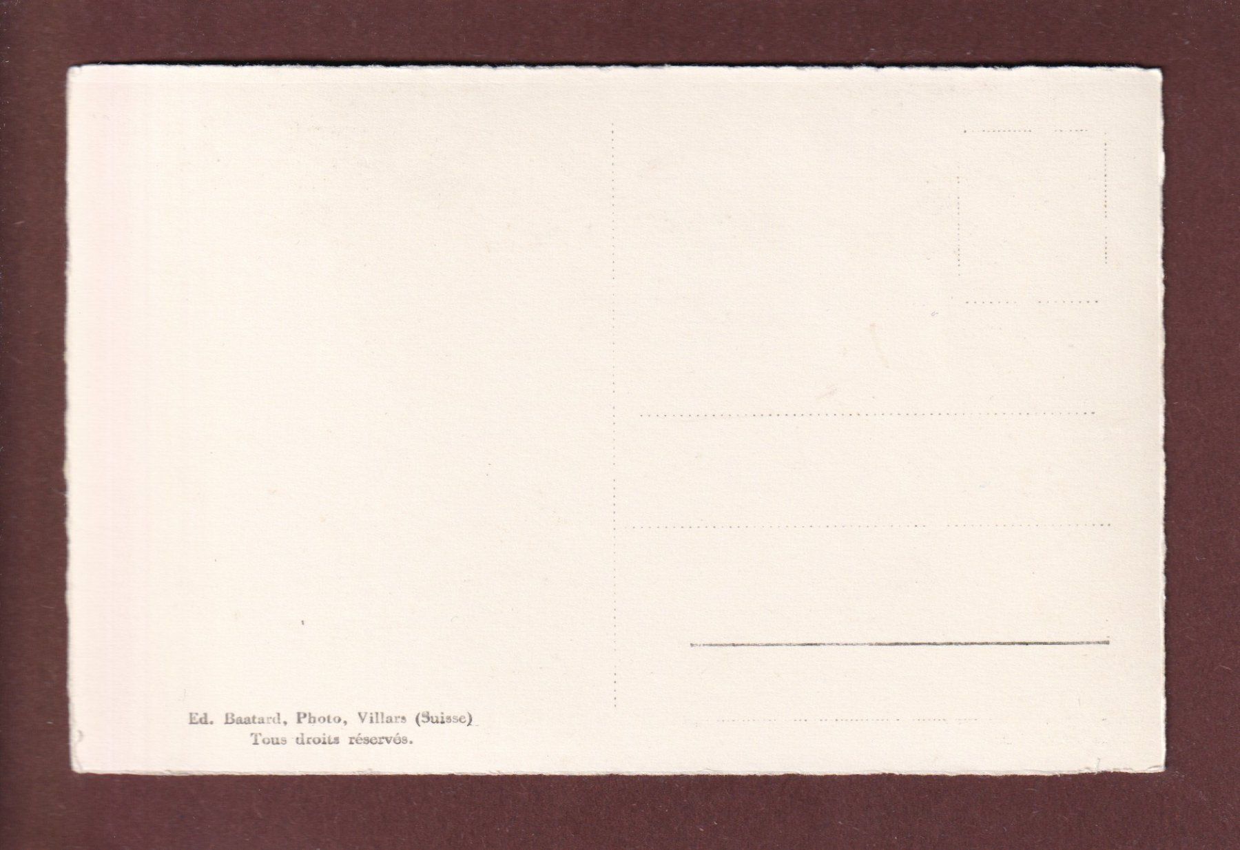 Cartoline postali: VILLARS - Les Muverans – Usato da Pully venduto da nicecards 1