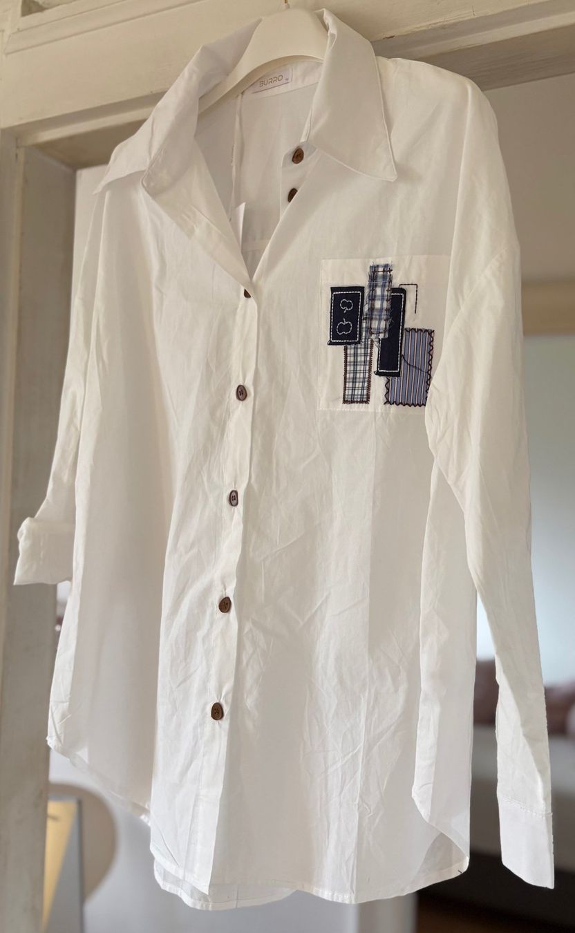 Camicette: CHEMISE EN COTON! M – Nuovo e nell'imballaggio originale da Locarno venduto da NicoNion 1