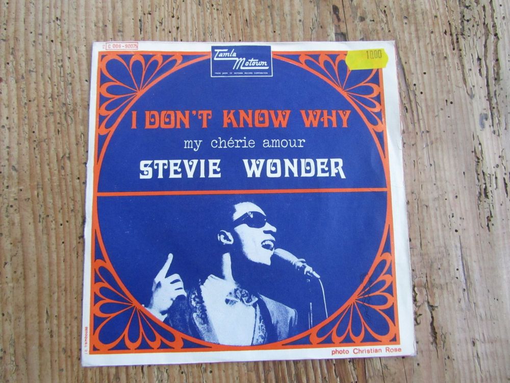 STEVIE WONDER I Don`t Know Why/ My Cherie Amour Kaufen auf Ricardo
