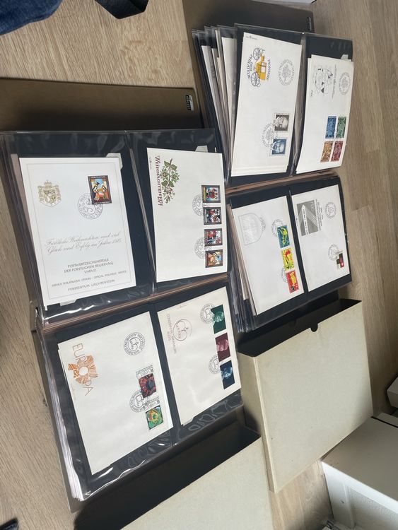 Album: FDC Ausgabetag, Ersttagsbrief, FL Fürstentum Liechtenstein – Usato da Dällikon venduto da Marcofloro 5