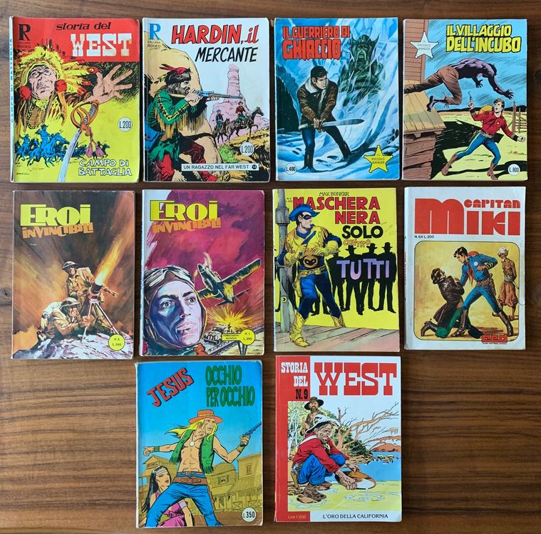 Comic / Fumetto / Italien 70er 80er Jahre / 10 Stück Kaufen auf Ricardo