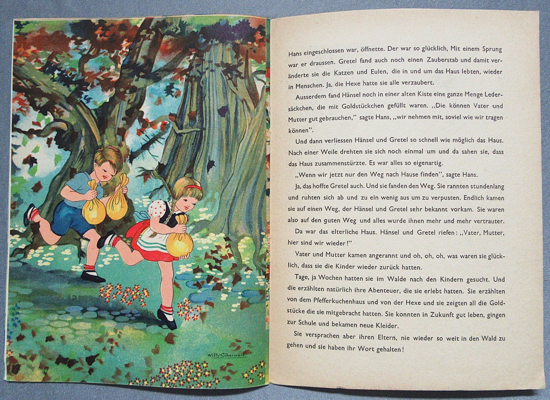Libri: Hänsel und Gretel - altes Bilderheft – Usato da Auenstein venduto da Padabimbim 5