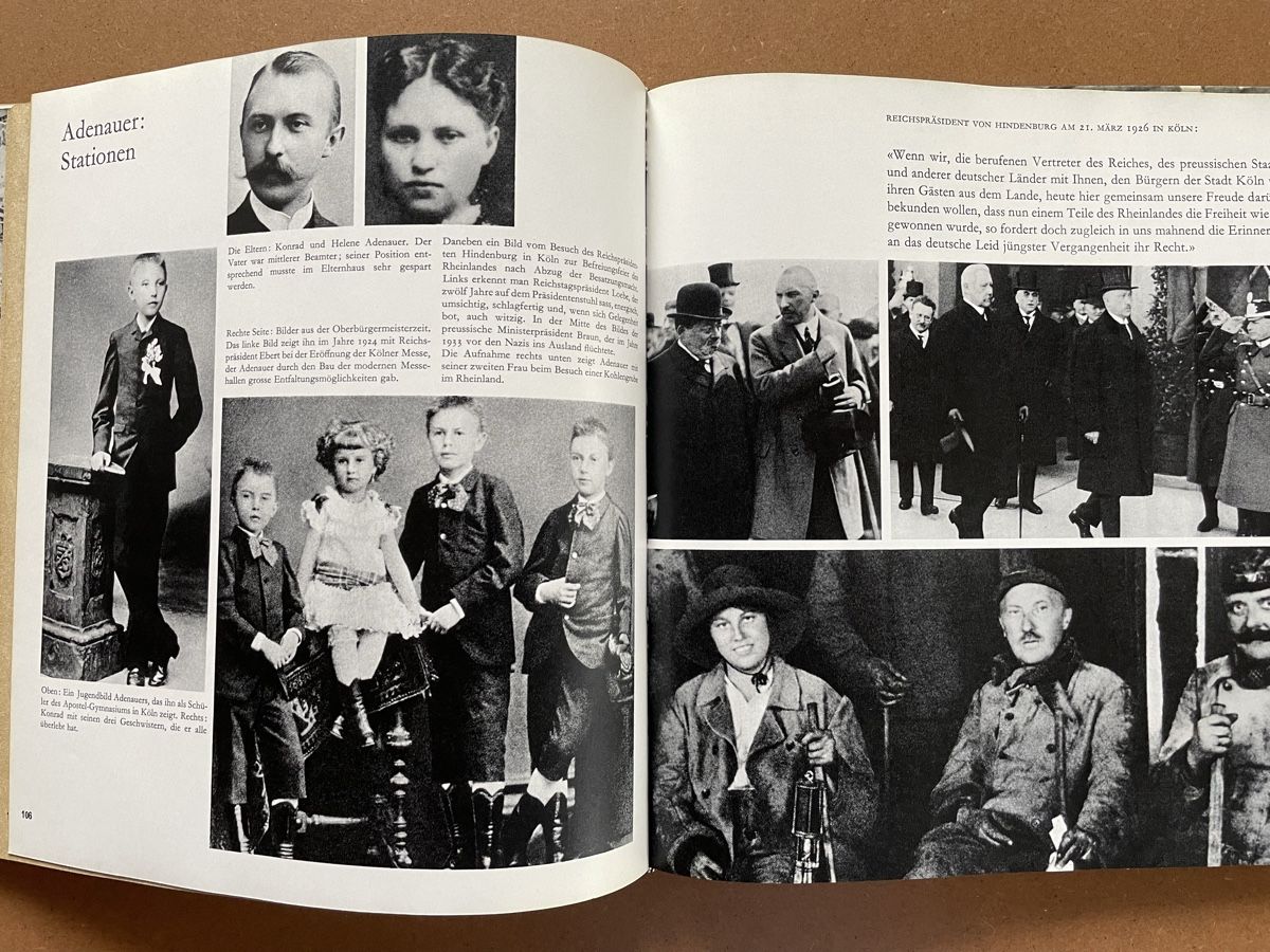 Libri: Adenauer und der Weg Deutschlands - Strobel – Usato da Wyssachen venduto da Hahe89 3