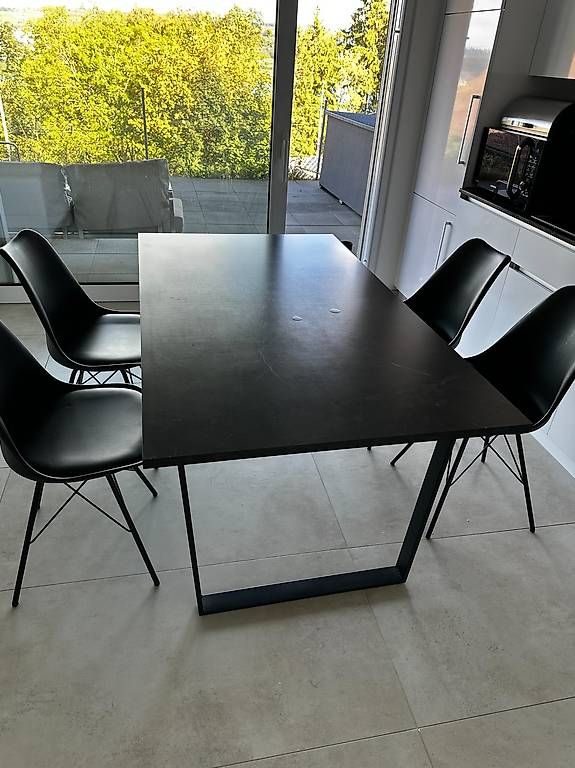 Tischset: Esszimmer-Set schwarz – Gebraucht aus Birrwil von bes_wc5y