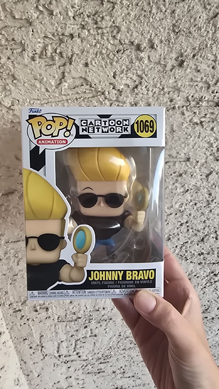 Funko Statuette: Funko Pop! Johnny Bravo 1069 Cartoon Network Nuovo – Nuovo e nell'imballaggio originale da Regensdorf venduto da Ecoglamfinds