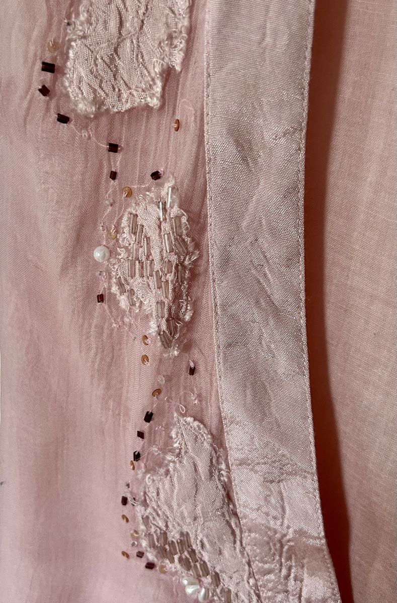 Blusen: Saint Tropez Blouse, Size M, Pink, Beaded Details. – Neu (gemäss Beschreibung) aus Zürich von Mistral61 2