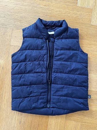 Benetton Baby Steppweste dunkelblau  Gr. 74 / 9-12 Monate