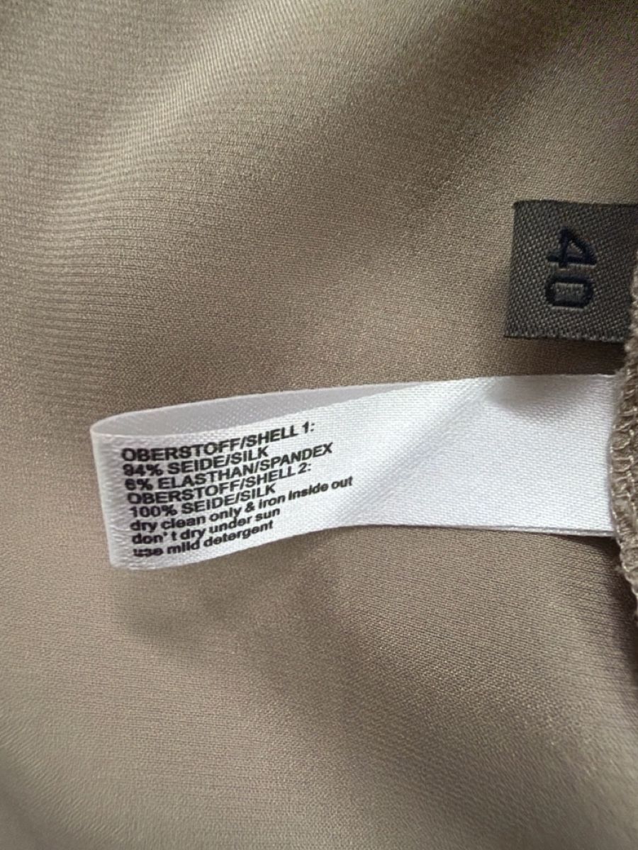 Blusen: FFC Seidenbluse mit Rüschen beige Grösse 40 – Gebraucht aus Sursee von bubeli04 4