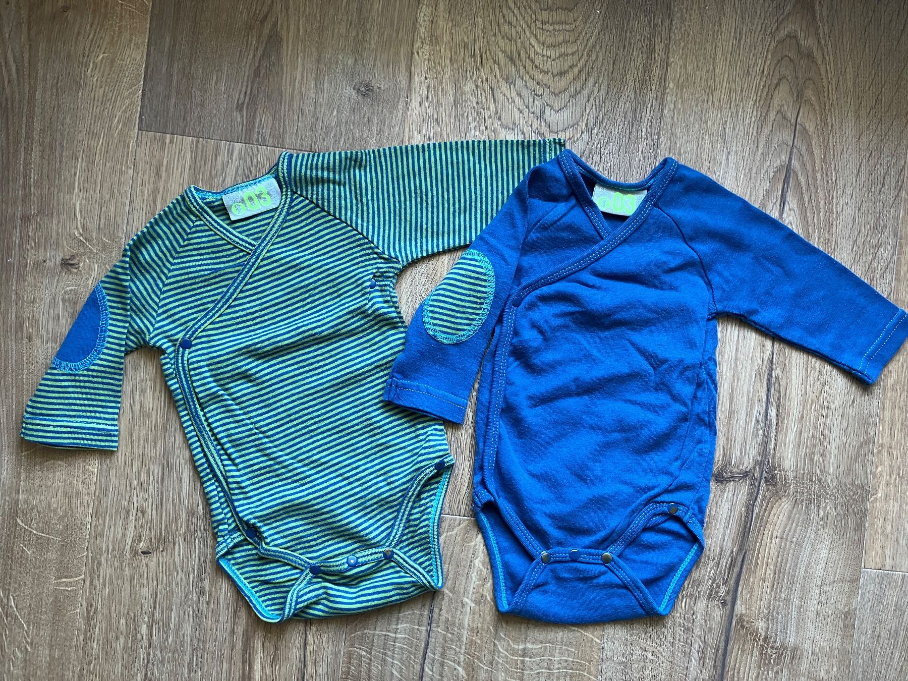 Camicie, Top & T-shirt: 2 Baby Bodies Set (3M, 62cm) – Usato da Brugg AG venduto da Magna3