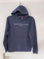 Tommy Hilfiger Hoodie, Grösse fit S/M, Dunkelblau - Top! Y2k