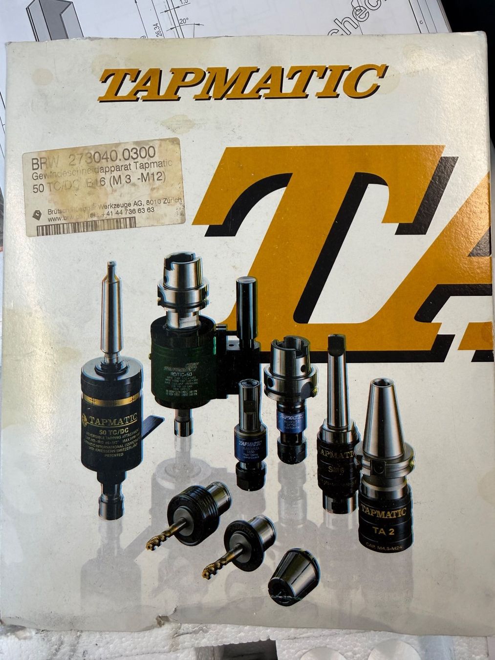 Tutti gli attrezzi: TAPMATIC Gewindeschneidapparat 6 Stk. – Usato da Winterthur venduto da fra_k2yk 1