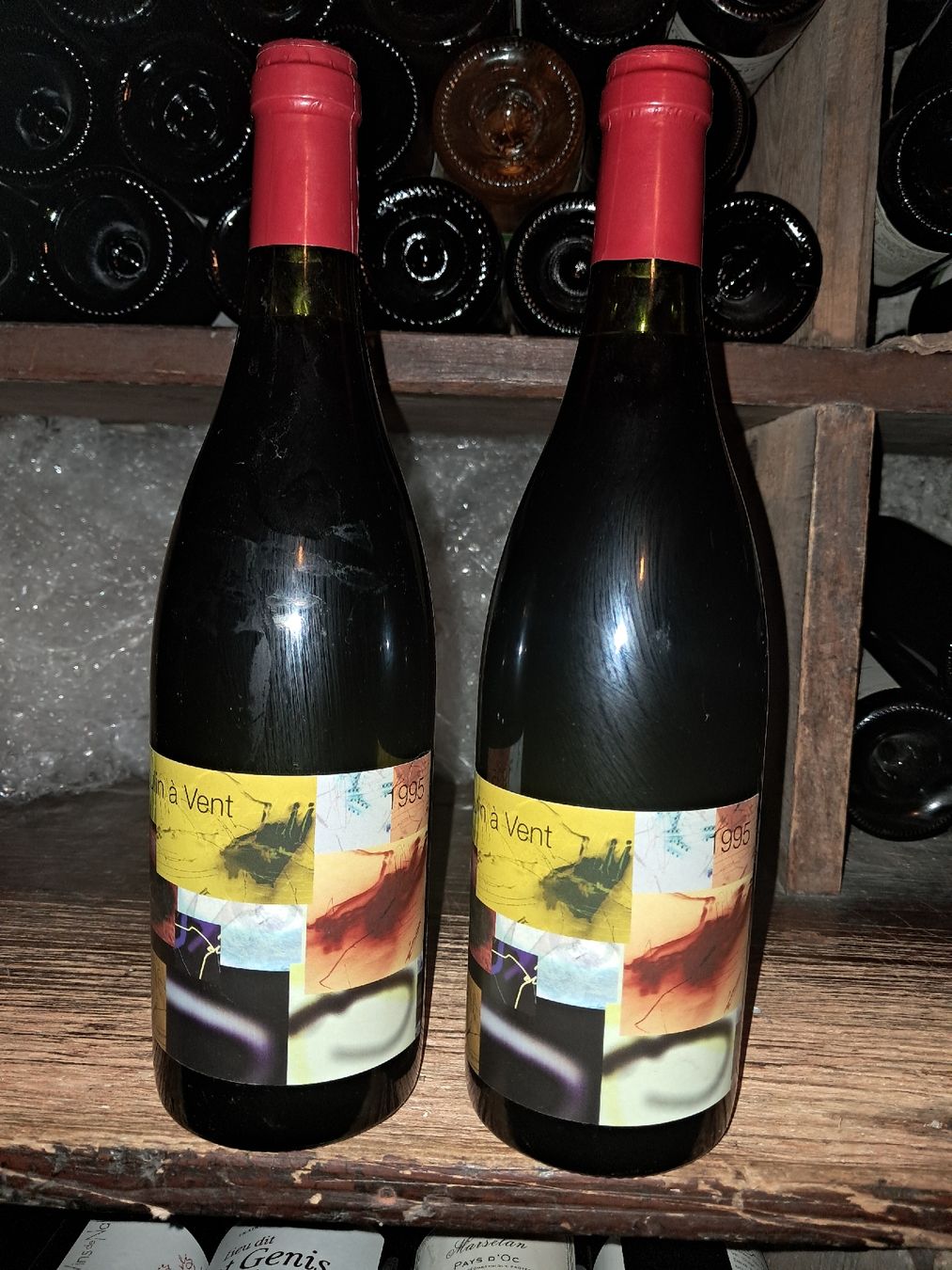 Vino: Lot de 2 Moulin-à-Vent 1995 – Nuovo e nell'imballaggio originale da Le locle venduto da juliensaran