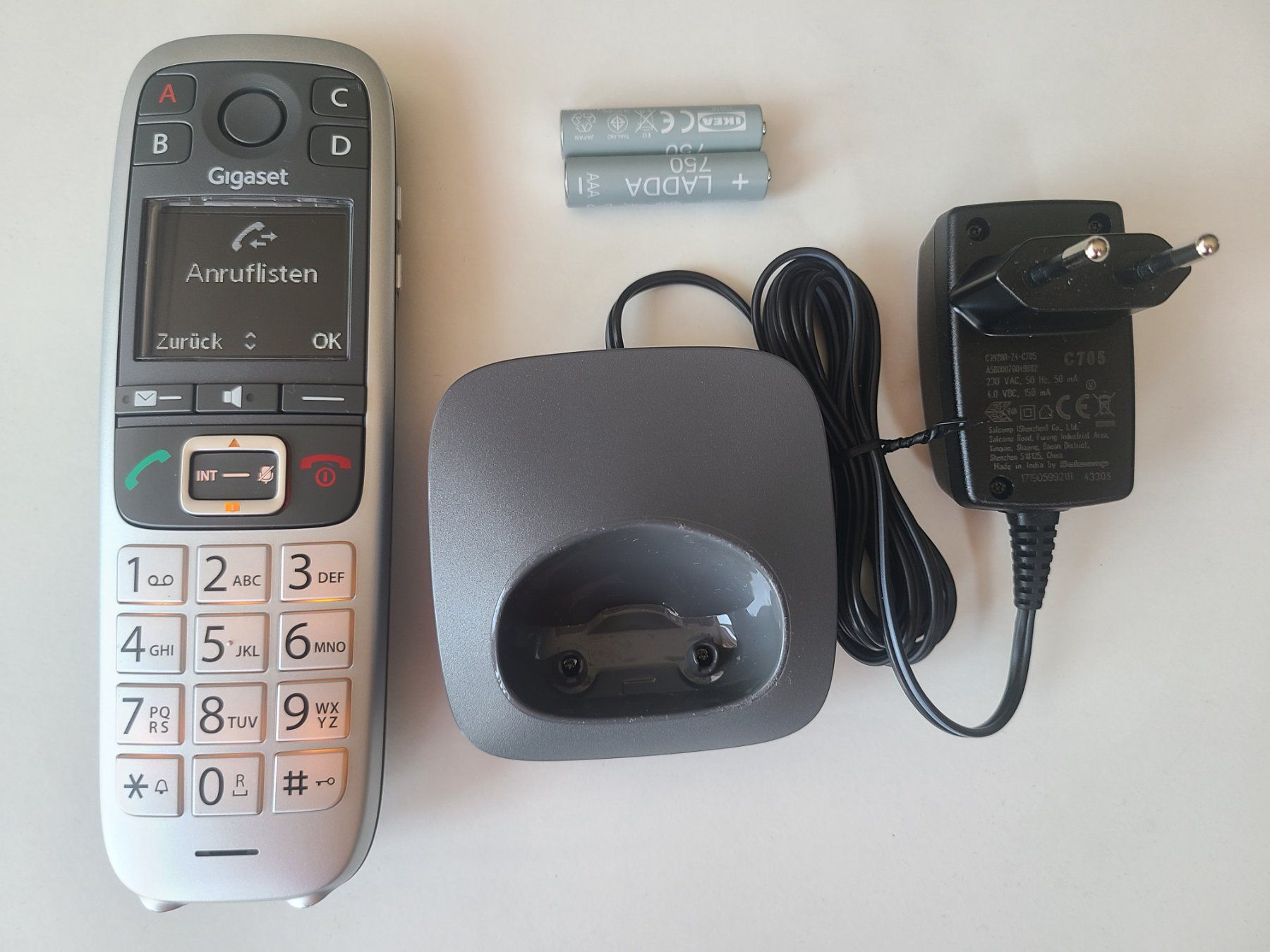 Gigaset Telefone: Gigaset E560HX DECT/CAT-iq Universal Mobilteil – Gebraucht aus Boll von Dajufa 1