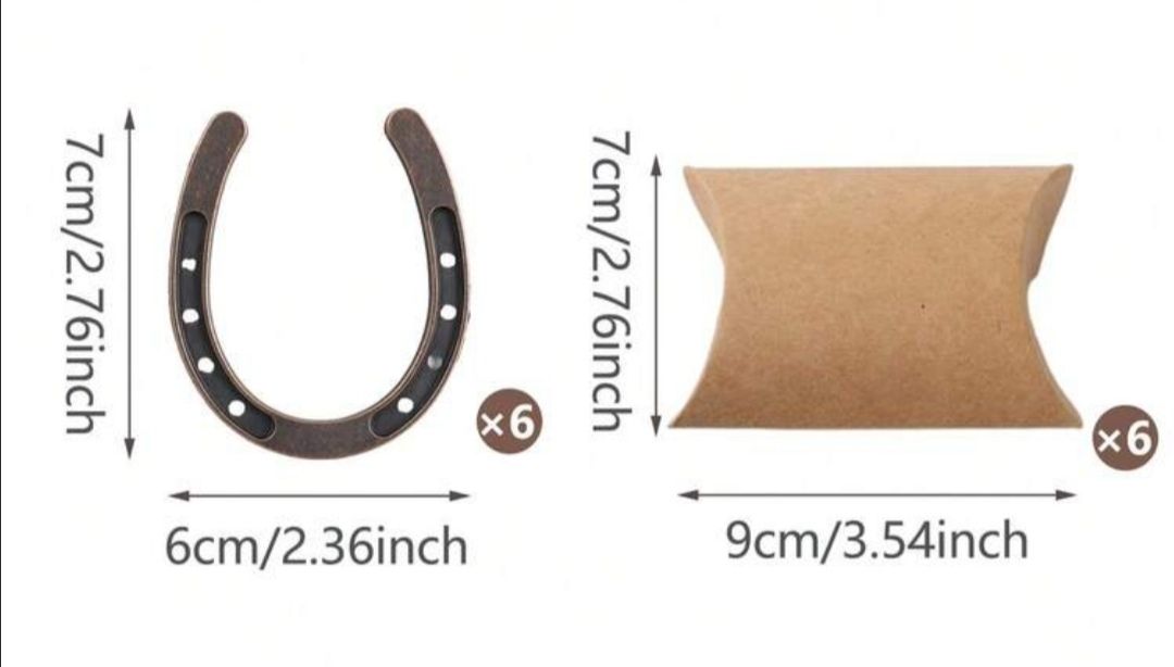 Alle Dekorationen: Metall - Hufeisen-Geschenk /Deko – Neu und originalverpackt aus Bütschwil von fredi1970 1