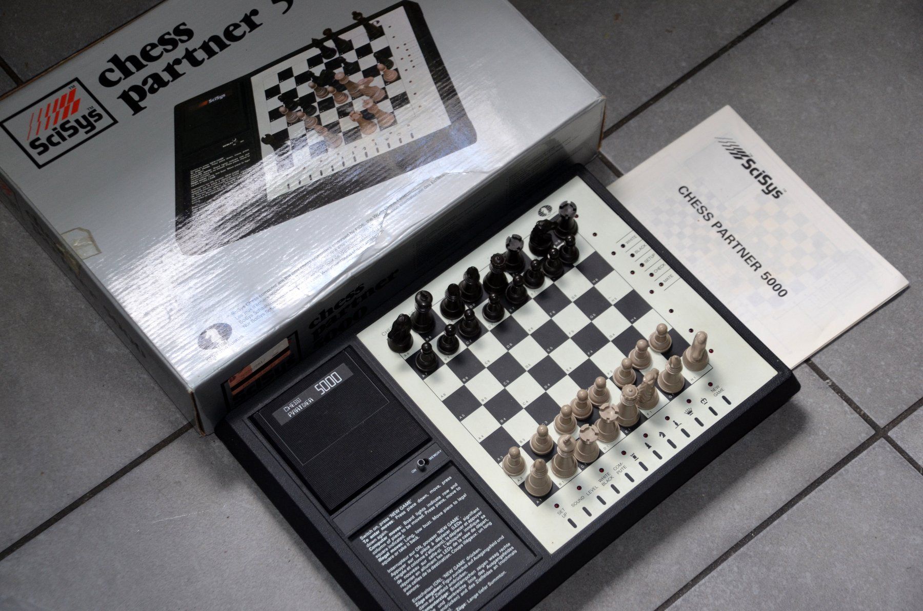 Giochi: SciSys Chess Partner 5000 elektronisches Schach / échecs – Usato da Collonges venduto da arashee 2
