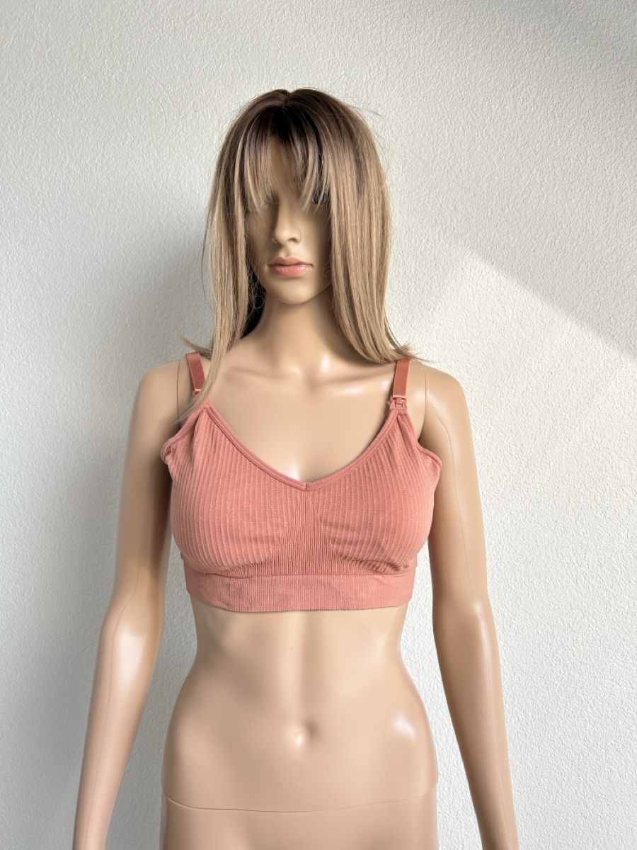 Sonstige Unterwäsche: Peach Nursing Bra, 90% Polyamide, 10% Elastane - EUC! – Neu (gemäss Beschreibung) aus Saland von ele_vc96