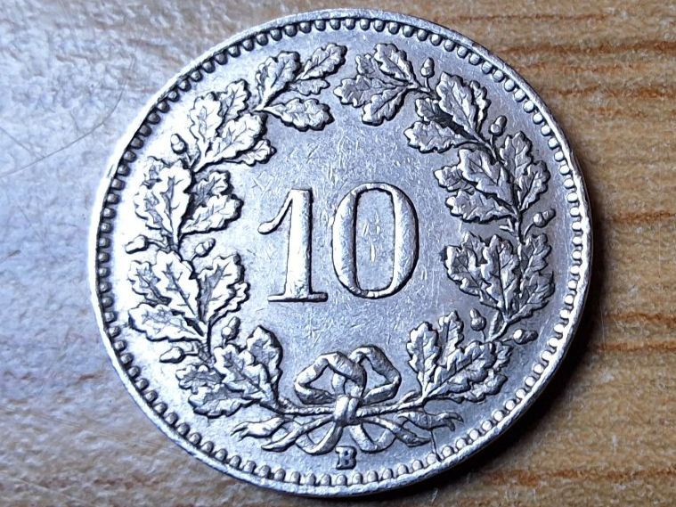 Alle Münzen: 10 Rappen 1931 - fast vorzüglich! – Gebraucht aus Münchenstein von purbach1 5