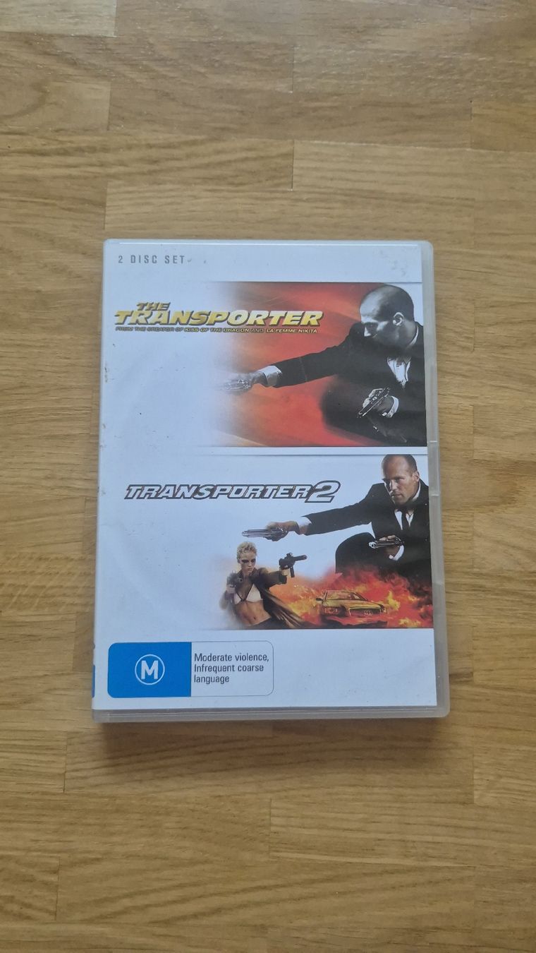 Tutti i DVDs: Transporter 1 & 2 – Usato da Basel venduto da svonscha