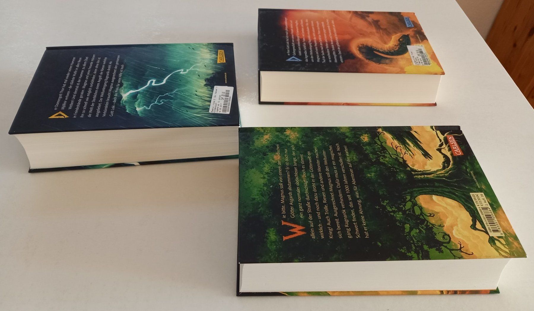Libri: Magnus Chase Trilogie - Rick Riordan – Usato da Effretikon venduto da Ricardo0830 3