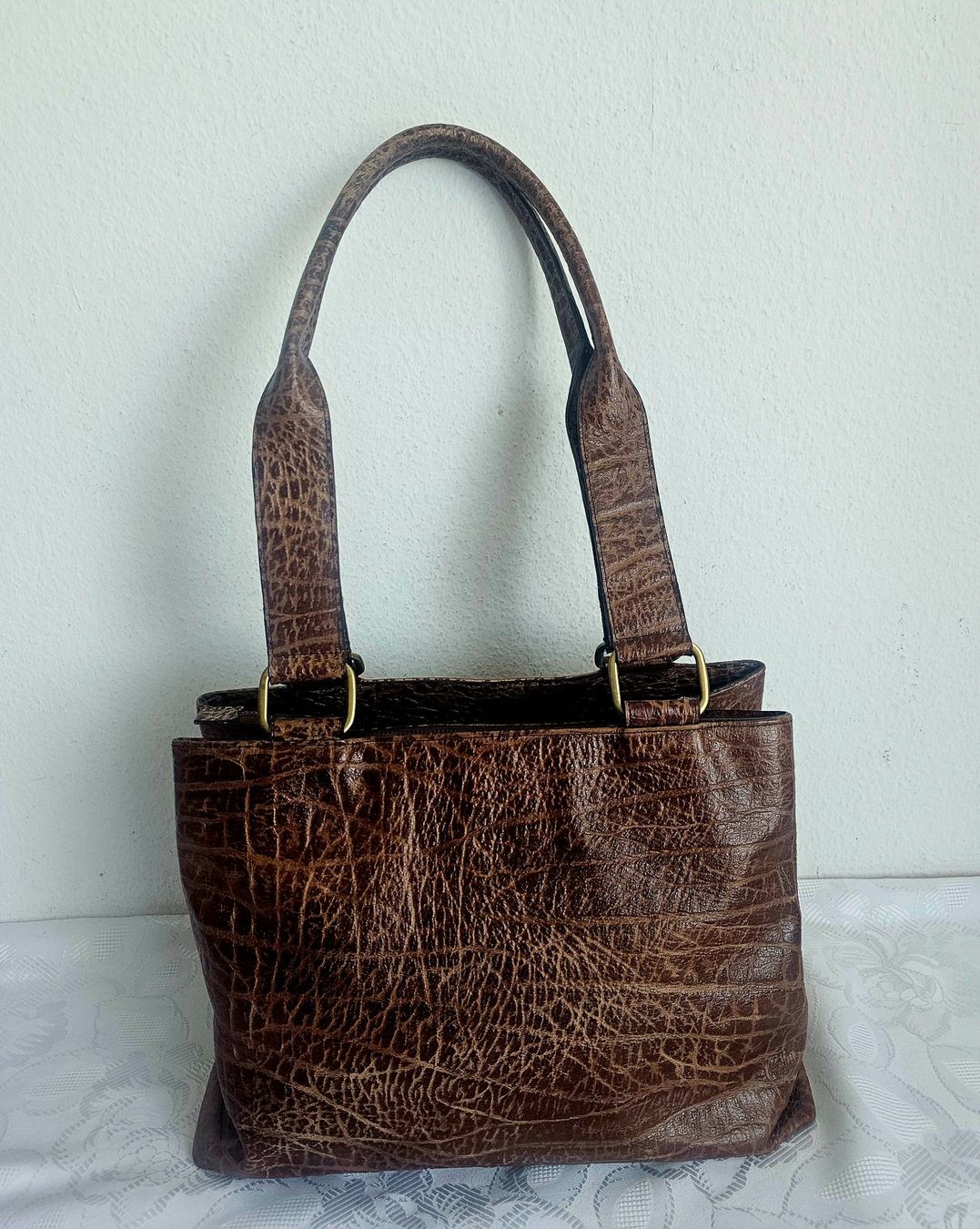 Navyboot Borse da donna: *NAVYBOOT * Original Leder Damen Handtasche – Usato da Bronschhofen venduto da Xena37 1