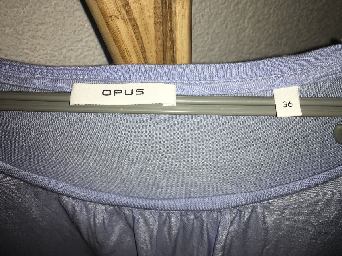 Opus T-shirt: Opus Shirt Bluse Grösse 36 hellblau – Usato da Oberrohrdorf venduto da Desteny1 4