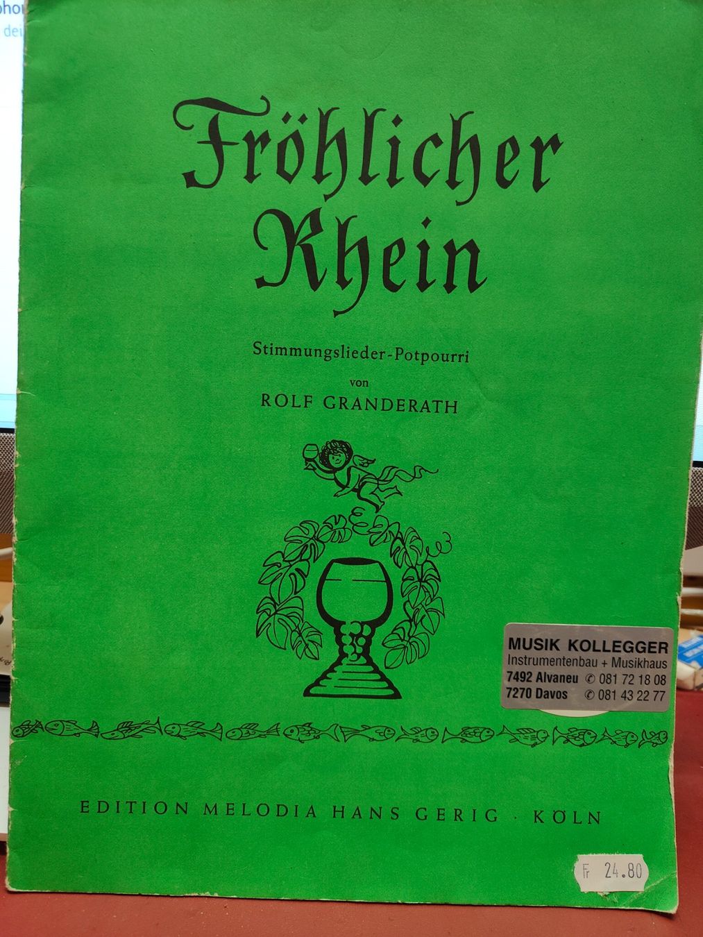 Libri: Noten Stimmungslieder Potpourri – Nuovo (secondo la descrizione) da Davos-Platz venduto da musikhauskollegger