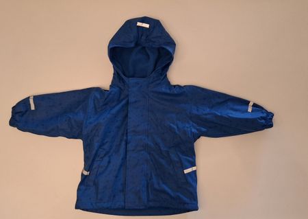 Kinder Regenjacke blau Grösse 86/92
