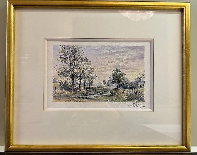 Gemälde: AQUARELLE 3 Alain Vigneron 1983 – Gebraucht aus Genève von theo-zb2m