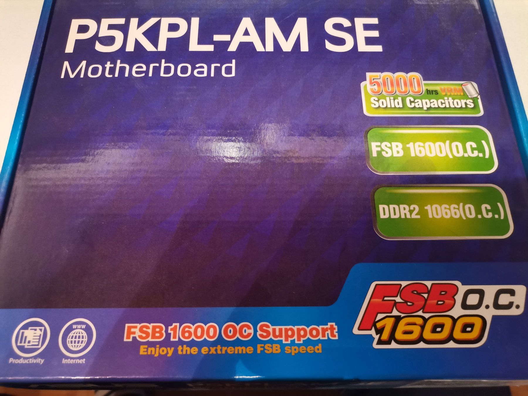 Asus Schede madri: Asus P5KPL-AM SE Motherboard – Nuovo e nell'imballaggio originale da Münchwilen TG venduto da Gandalf126