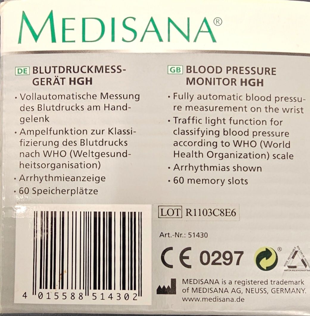 Medisana Attrezzature mediche: Medisana Blutdruckmessgerät – Usato da Goldach venduto da Wave82 2