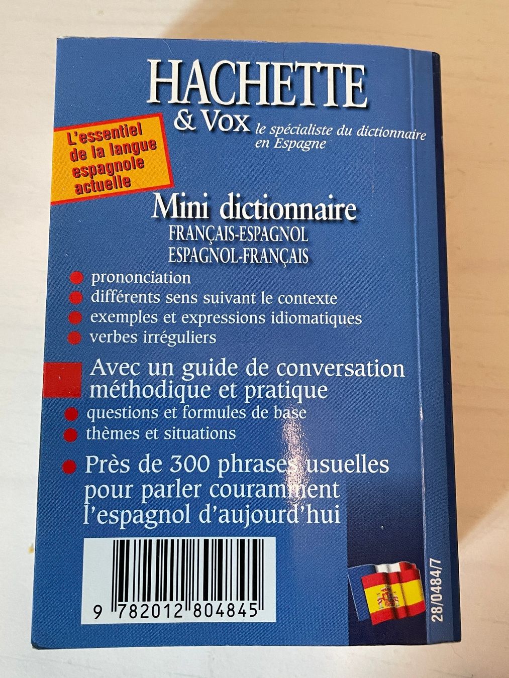 Bücher: Dictionnaire Français - Espagnol – Neu (gemäss Beschreibung) aus Chambésy von Cchris68 1