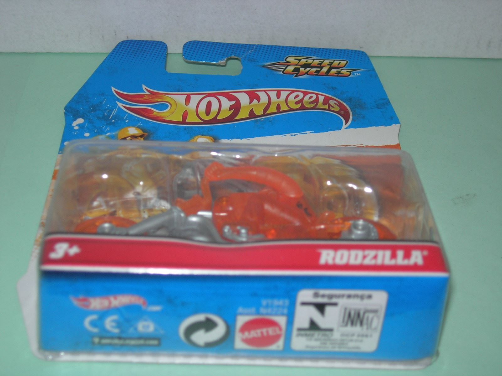 Hot Wheels Giocattoli: RODZILLA - Speed Cycles orange * Hot Wheels – Nuovo e nell'imballaggio originale da Hornussen venduto da Corvette- 3