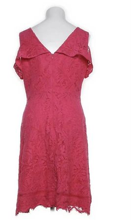 Comma Kleid, Größe: 40, Pink, Damen