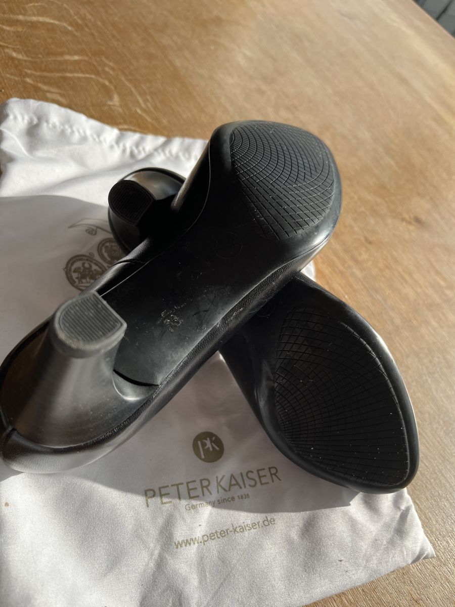 Kaiser Damenschuhe: Peter Kaiser Pumps Gr. 3 Leder schwarz neuwertig – Neu (gemäss Beschreibung) aus magden von maikik 3