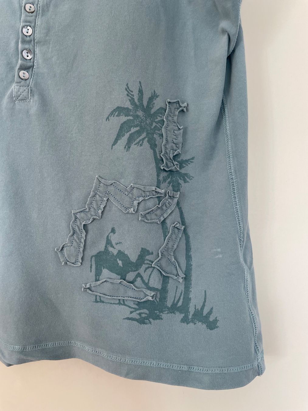 Nile Top: NILE hellblaues Trägershirt Gr. XL – Usato da Unterentfelden venduto da mar_kg6w 4