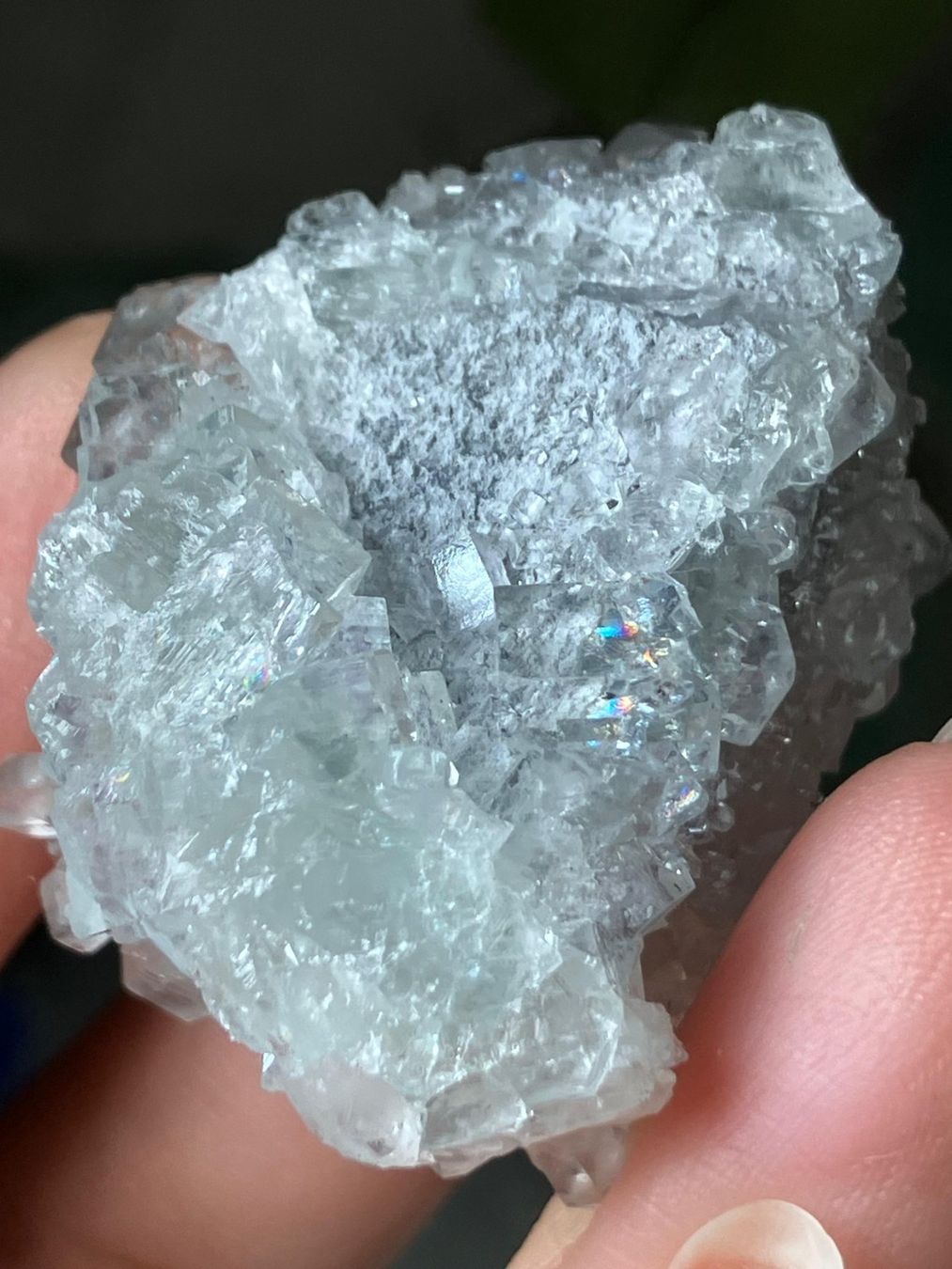 Minerali & Pietre curative: Quarz-Cluster mit Fluorit – Nuovo (secondo la descrizione) da Neuheim venduto da m.hald 7