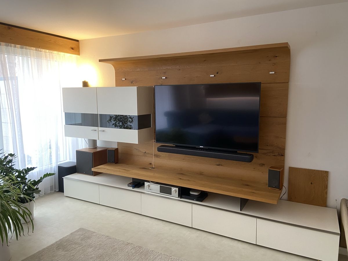 Mobili TV: Gwinner Designer Wohnwand mit LED Beleuchtung – Usato da Volketswil venduto da DeAngela 5