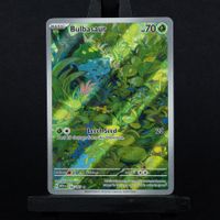 Pokémon Bulbasaur 166/165 Illustration Rare EN – Ab 1.-