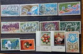 MONACO timbres neufs **
