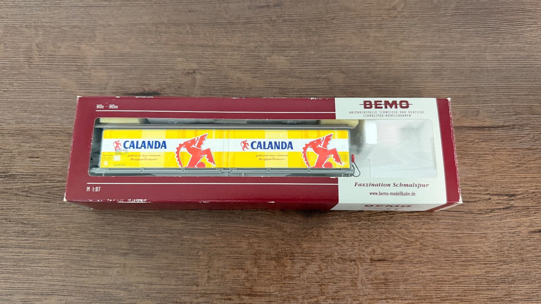 Bemo Modellini di ferrovie: BEMO RhB 2288 140 "5170 - Calanda Bräu" – Usato da Hinwil venduto da thepict