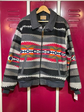 PENDLETON HIGH GRADE WESTERNWEAR MADE IN USA JACKET SZ: L