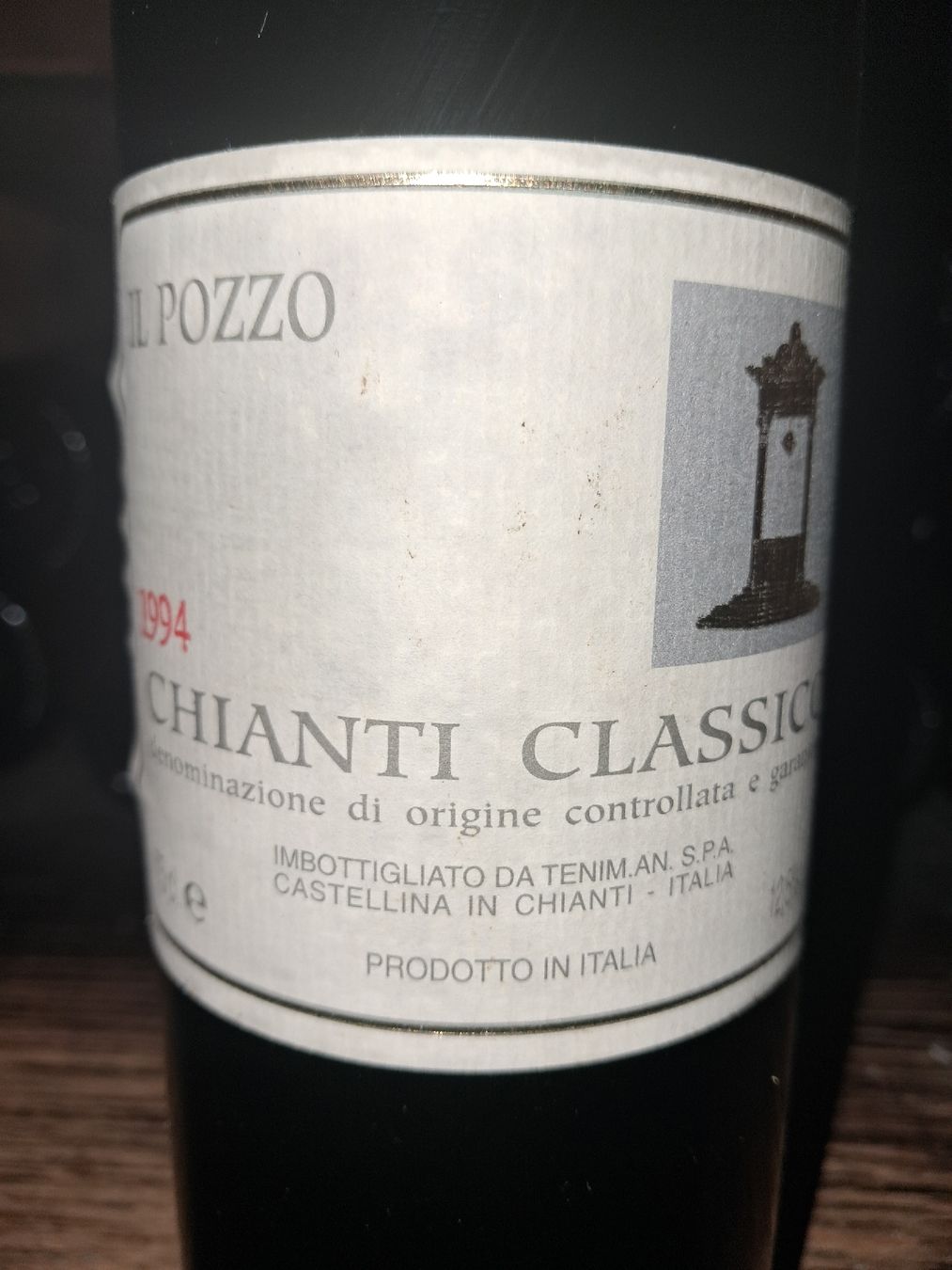 Vino: Il Pozzo Chianti Classico 1994 – Nuovo e nell'imballaggio originale da Le locle venduto da juliensaran 1