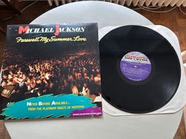 MICHAEL JACKSON tolle LP Kult Farwell summer love mit poster