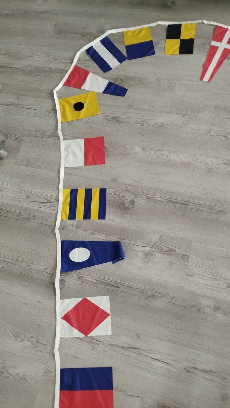 Bandiere: Seeflaggen Girlande? Flaggengirlande – Usato da Glashütten venduto da lightmoon 6