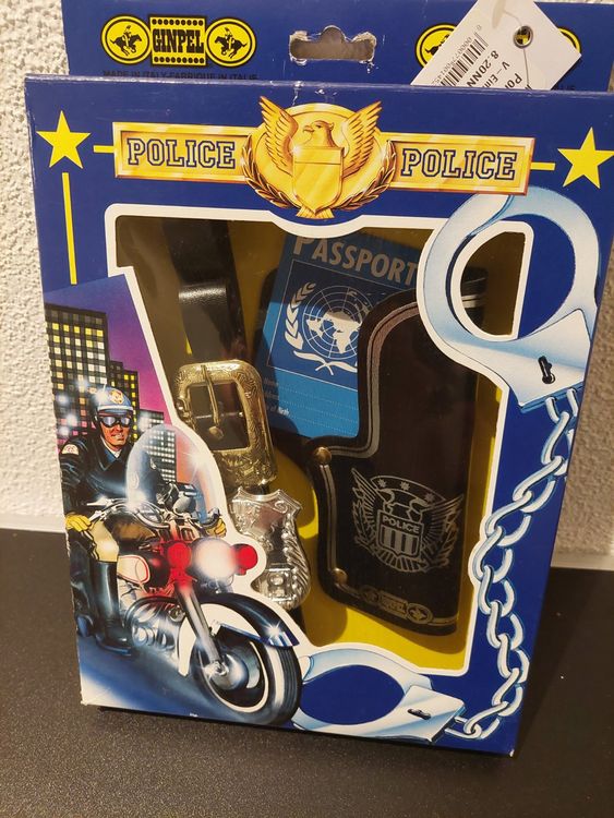 Kinder-Verkleidungsset Polizist – Mit Jacke, Pistole, Handschellen & Mehr Für Rollenspiele