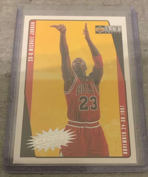 NBA Michael Jordan Crash the Game Card Kaufen auf Ricardo